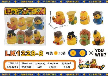 TD27004 overlord duck con BB silbato (8 piezas) 8 piezas de traje mixto TD27004 overlord duck con BB silbato (8 piezas) 8 piezas de traje mixto